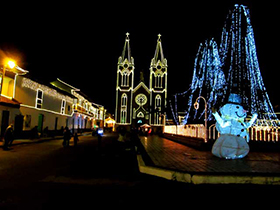 Alumbrados navideños Boyaca - Ruta Navideña