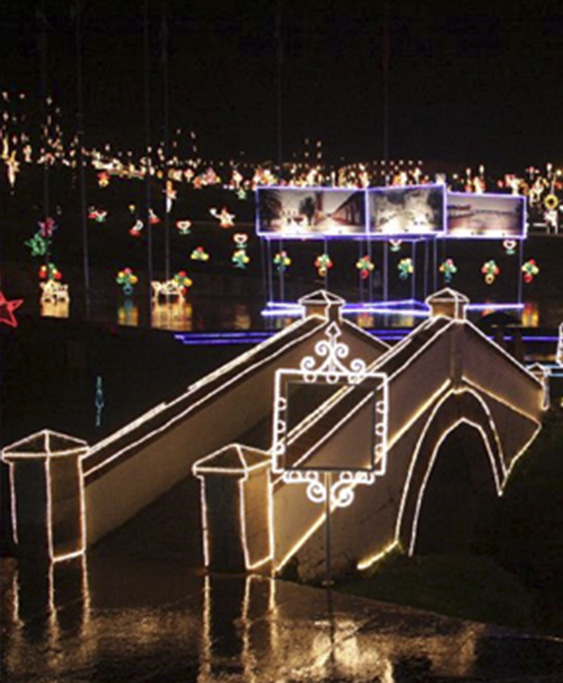 Alumbrados Navideños Puente de Boyaca